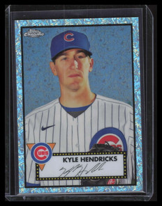 2021 Topps Chrome Platinum Mini Diamond 70th Refractor 364 Kyle Hendricks 24/70