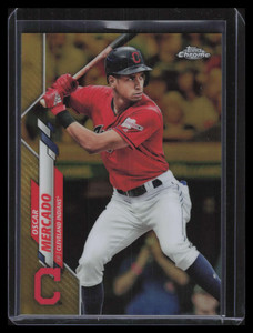 2020 Topps Chrome Gold Refractor 182 Oscar Mercado 37/50