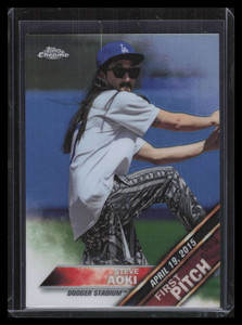 2016 Topps Chrome First Pitch fpc11 Steve Aoki F00205