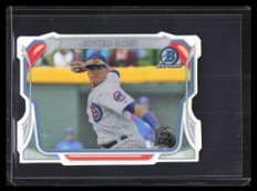 2014 Bowman Chrome Mini Die-Cut Refractor MCJB Javier Baez Rookie 77/150