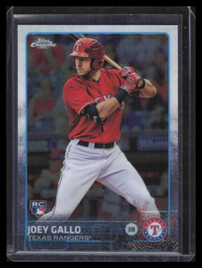 2015 Topps Chrome 204 Joey Gallo Rookie SP F00301