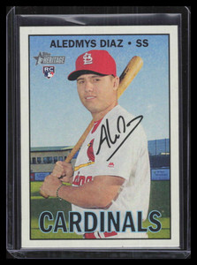 2016 Topps Heritage 713c Aledmys Diaz Color Swap Variation SP