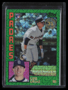 2019 Topps '84 Silver Pack Chrome Green Refractor t8434 Luis Urias Rookie 71/99