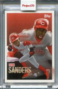 2021 Topps Project70 94 Deion Sanders Blue the Great /1640