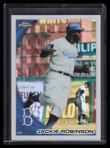 2010 Topps Chrome Wrapper Redemption Refractor 224 Jackie Robinson 128634