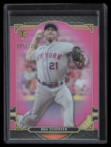 2022 Topps Triple Threads Tourmaline 91 Max Scherzer 106/125