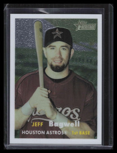 2006 Topps Heritage Chrome 16 Jeff Bagwell 188/1957