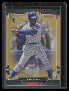 2022 Topps Triple Threads Gold 32 Ernie Banks 46/99