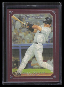2007 UD Masterpieces Pinot Red 44 Hideki Matsui 18/75