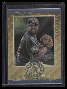 2001 Donruss Baseball's Best Silver Rookies Diamond Kings C. C. Sabathia 30/499
