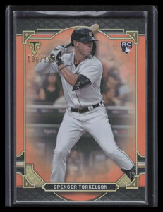 2022 Topps Triple Threads Amber 58 Spencer Torkelson Rookie 6/199