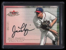 2001 Fleer Autographics Gold 65 Jason Marquis Auto 37/50