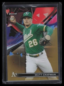 2021 Finest Gold Refractor 12 Matt Chapman 43/50