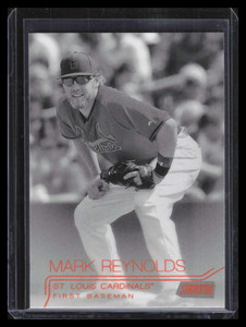 2015 Stadium Club Black and White Orange Foil 8 Mark Reynolds /17