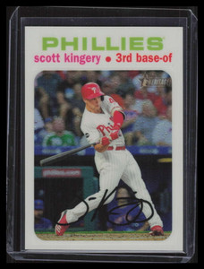 2020 Topps Heritage Chrome White Refractor thc23 Scott Kingery 54/71