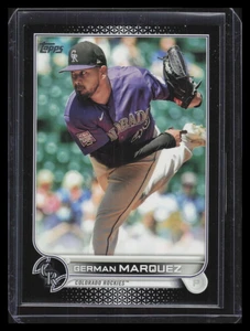 2022 Topps Black 498 German Marquez 64/71