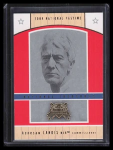 2004 National Pastime National Treasures Gold 2 Kennesaw Landis 13/19