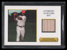2006 Topps Turkey Red Relics White RH Ryan Howard Bat 28/99