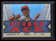 2012 Topps Triple Threads Relics ttr53 Cliff Lee Triple Jersey 8/36