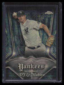 2022 Topps Chrome Plaques Superfractor p20 DJ LeMahieu 1/1