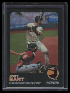 2022 Topps Heritage Chrome Black Refractor 559 Joey Bart 43/73