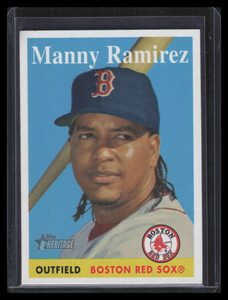 2007 Topps Heritage 130 Manny Ramirez SP