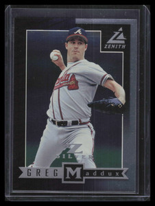 1998 Zenith Z-Silver 12 Greg Maddux