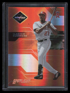 2005 Leaf Limited Bronze Spotlight 8 Vladimir Guerrero A 81/99