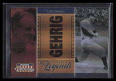 2007 Americana Sports Legends 4 Lou Gehrig 392/500