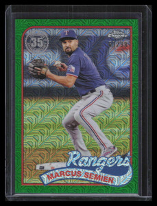 2024 Topps '89 Silver Pack Chrome Green Refractor 2t89c71 Marcus Semien 61/99