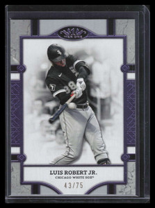 2024 Topps Tier One Purple Foil 36 Luis Robert Jr. 43/75