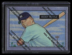 1996 Topps Mantle Finest 1 Mickey Mantle 1951 Bowman 140268