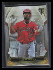 2019 Topps Triple Threads Gold 49 Albert Pujols 84/99