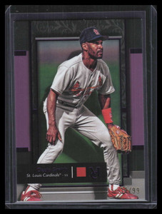 2024 Topps Museum Collection Amethyst 5 Ozzie Smith 37/99
