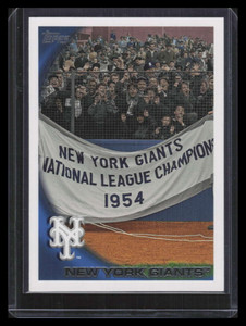 2010 Topps Update us58b New York Giants VAR SP Photo Variation