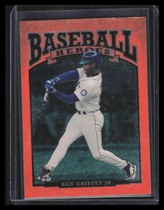 1996 SP Baseball Heroes 90 Ken Griffey Jr.