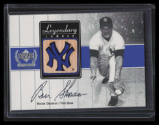 2000 Upper Deck Yankees Legends Legendary Lumber Gold Moose Skowron Bat 140460