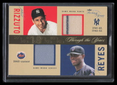 2003 Fleer Rookies Greats Through Years Reyes Phil Rizzuto Pants Jersey 120/360