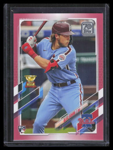 2021 Topps Mother's Day Pink 277 Alec Bohm Rookie 38/50