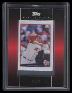 2009 Topps Silk Collection s86 Aaron Harang 18/50