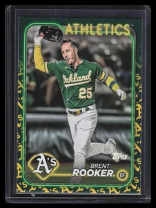 2024 Topps Team Color Border Variations 186 Brent Rookier