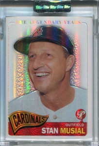 2005 Topps Pristine Legends Refractor 27 Stan Musial C Common 248/549
