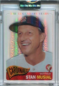 2005 Topps Pristine Legends Refractor 27 Stan Musial C Common 476/549