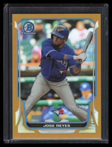 2014 Bowman Chrome Gold Refractor 148 Jose Reyes 24/50
