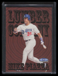 1998 Fleer Tradition Lumber Company 11 Mke Piazza