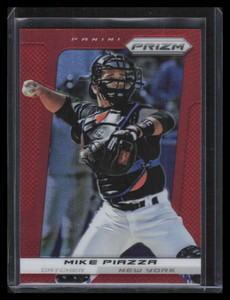 2013 Panini Prizm Prizms Red Refractor 192 Mike Piazza