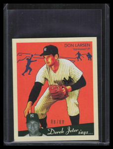 2008 Upper Deck Goudey Mini Green Backs 132 Don Larsen 88/88