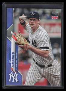 2020 Topps UK Blue 122 DJ LeMahieu 31/75