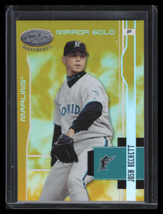 2003 Leaf Certified Materials Mirror Gold 65 Josh Beckett 18/25