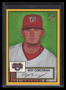 2006 Topps '52 Chrome Gold Refractor 58 Roy Corcoran Rookie 51/52